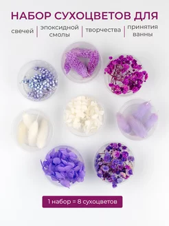 Сухоцветы для декора и творчества, стабилизированные цветы Lavanda & Home 232581036 купить за 588 ₽ в интернет-магазине Wildberries