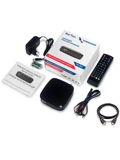 Цифровой эфирный приемник TA-561, DVB-T2+HDMI кабель BarTon 232591604 купить за 898 ₽ в интернет-магазине Wildberries