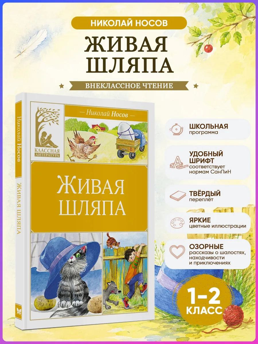 Живая шляпа. Носов Н. Внеклассное чтение
