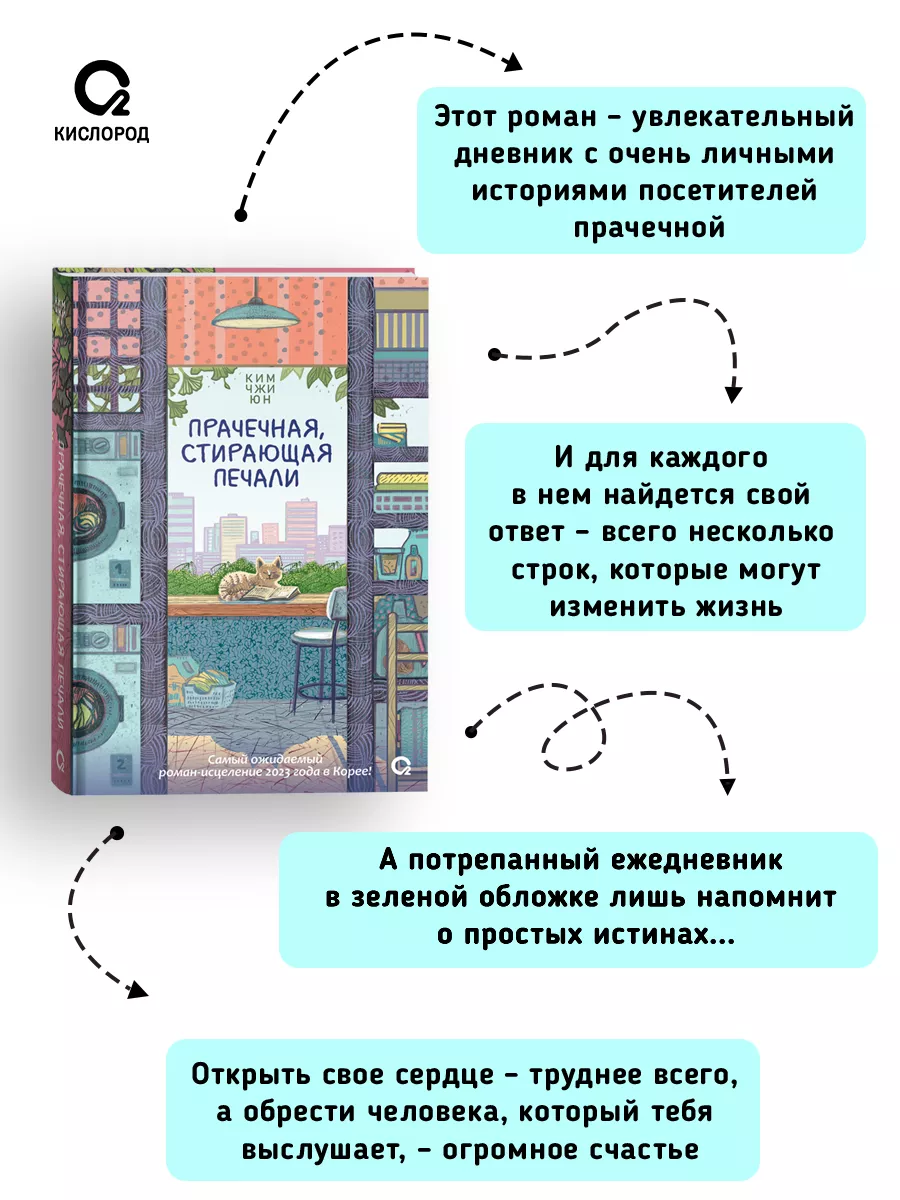 Прачечная, стирающая печали. Ким Чжи Юн. Современная проза КИСЛOРOД  232622436 купить за 608 ₽ в интернет-магазине Wildberries