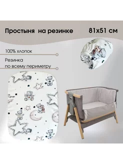 Простынь в коляску 88х49 см EvaKids 226474102 купить за 528 ₽ в интернет-магазине Wildberries