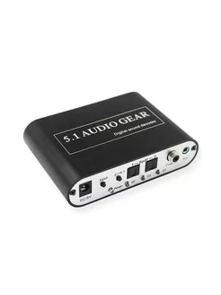 Конвертер звуковой 5.1 DTS с SPDIF на 3 jack 3,5 AUX USBTOP 232737773 купить за 2 965 ₽ в интернет-магазине Wildberries