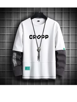 2024 весенне-летняя коллекция мужских футболок с длинным рукавом Cropp Cropp 232737848 купить за 1 885 ₽ в интернет-магазине Wildberries