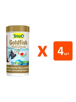 Корм Goldfish Gold Japan селекционных золотых рыб 250 мл 4шт