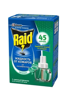 Жидкость от комаров Рейд 45