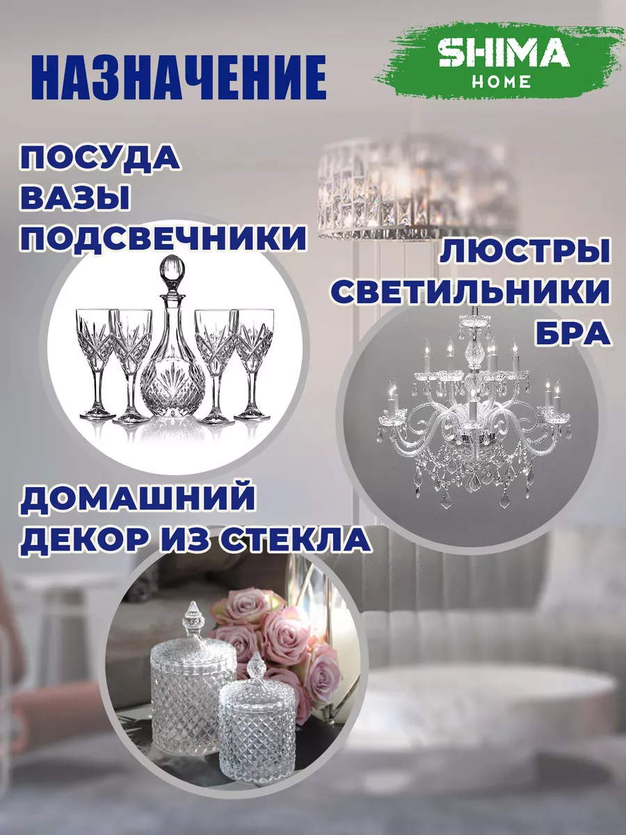 Чистящее средство для мытья люстр бесконтактное Magic 1 л SHIMA HOME  232790530 купить за 616 ₽ в интернет-магазине Wildberries