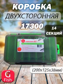 Бокс для рыболовных снастей воблеров 17300 (200х125х38мм) GFish 232794686 купить за 363 ₽ в интернет-магазине Wildberries