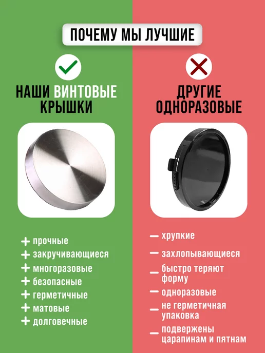 Банки для сыпучих продуктов стекло с крышкой набор 4 шт. - фото 10