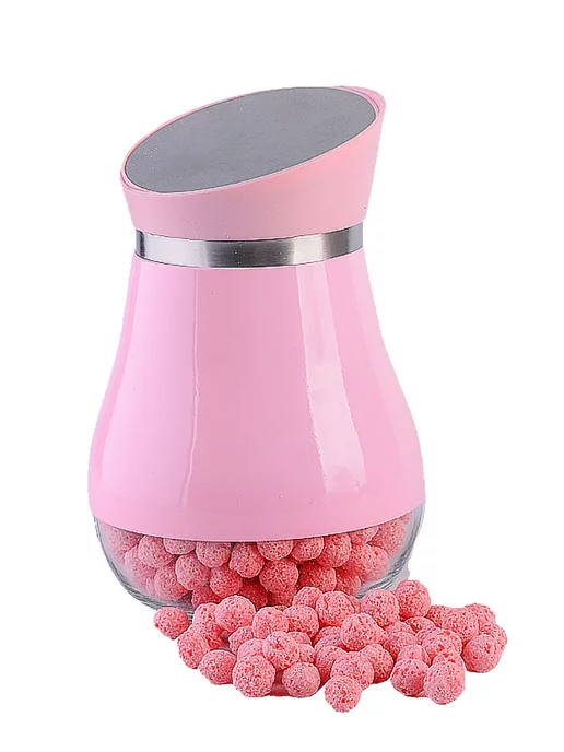 Банки для сыпучих продуктов стекло с крышкой набор 3 шт. - фото 11