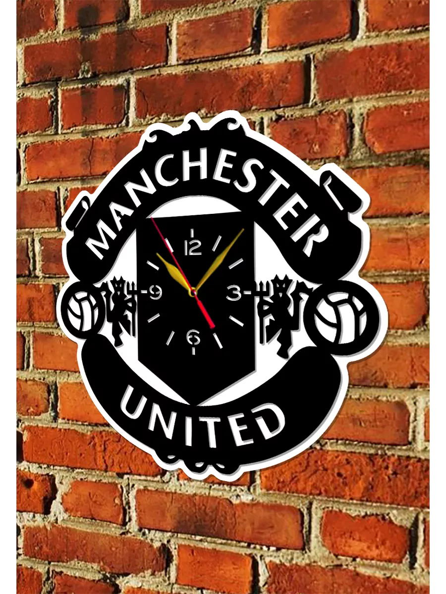 Настенные часы Манчестер Юнайтед, Manchester United — фото 2