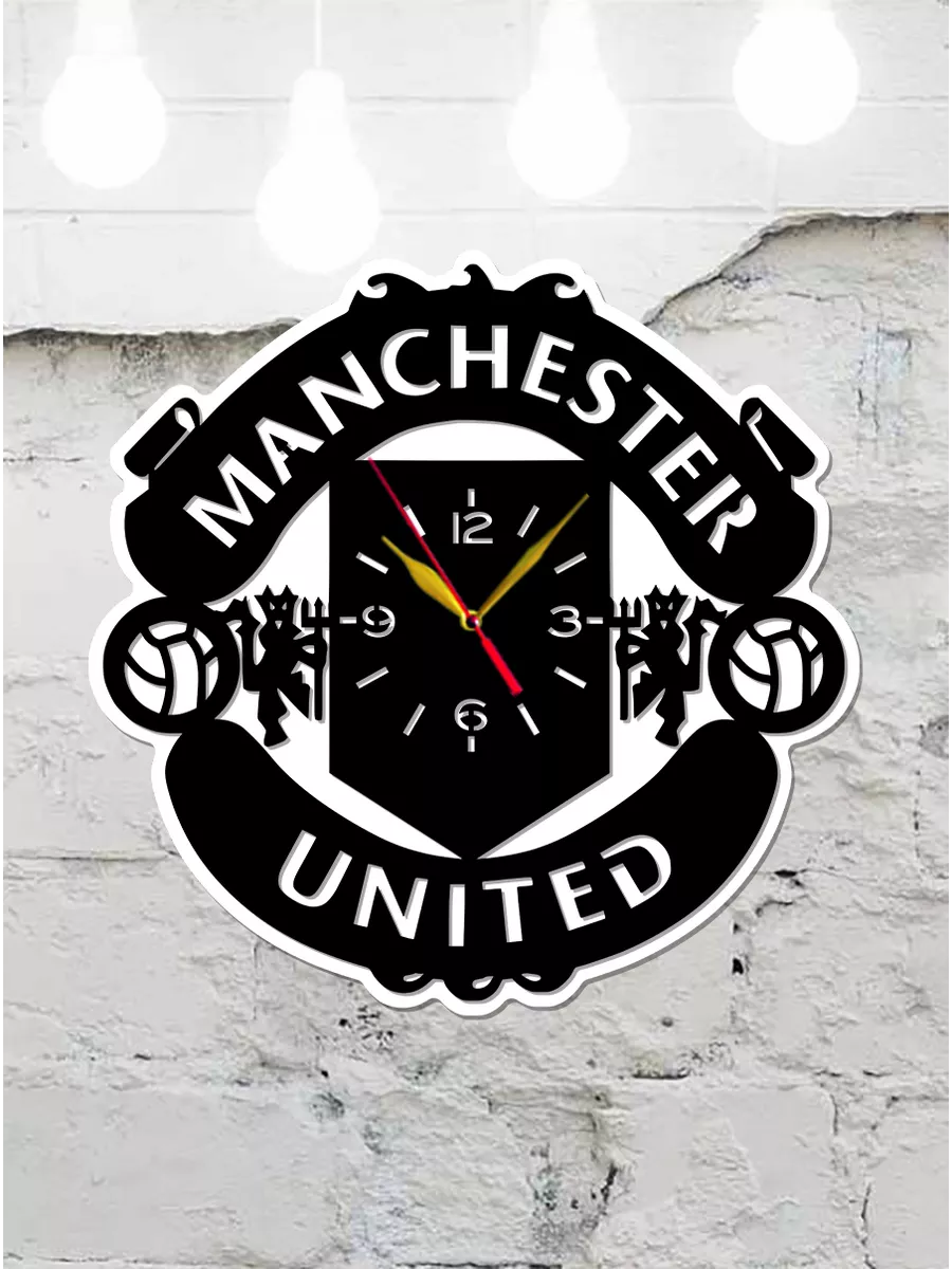 Настенные часы Манчестер Юнайтед, Manchester United — фото 4