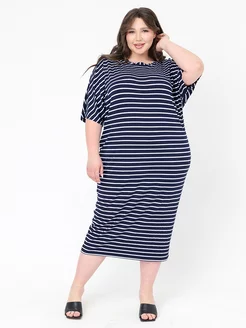 Платье летнее для беременных plus size 43509 Basic Plus 232828191 купить за 1 359 ₽ в интернет-магазине Wildberries