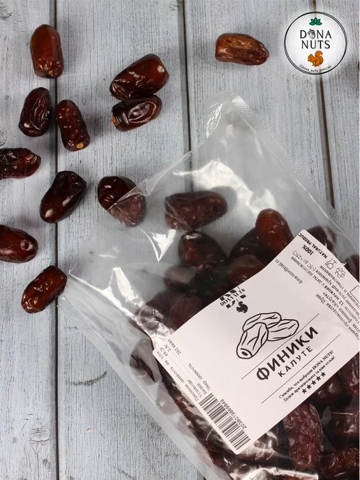 DONA NUTS Финики захеди Финики без сахара, 1 кг, фото 4