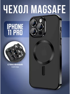 Силиконовый чехол Magsafe для iPhone 11 pro с линзами Tru Tech 232851046 купить за 375 ₽ в интернет-магазине Wildberries