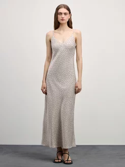 Платье комбинация миди вечернее на бретелях ZARINA 232855199 купить за 1 374 ₽ в интернет-магазине Wildberries