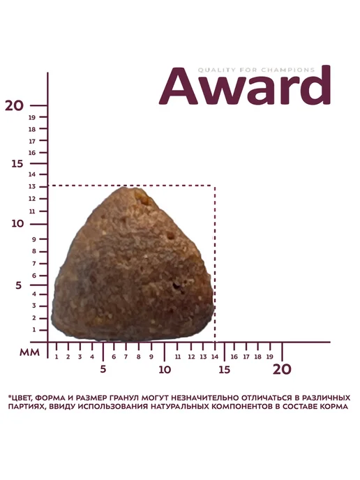 Сухой корм AWARD для собак, гипоаллергенный, свинина, 12,125 кг, фото 3
