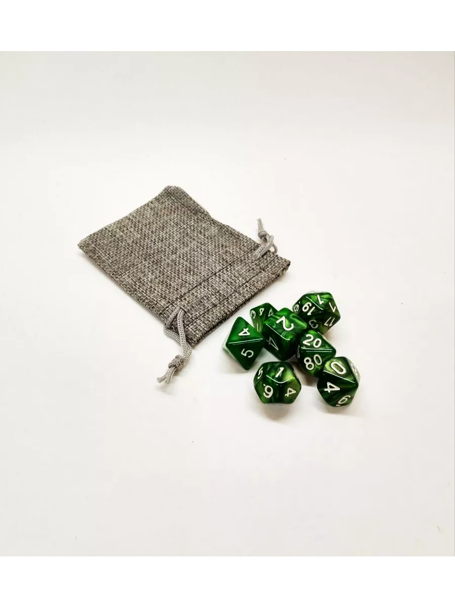 Кубики дайсы для D&D dungeon and dragons