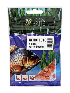 Насадка рыболовная пенотесто Тутти-фрутти 4-8 мм 10 г Lion Baits 232961946 купить за 124 ₽ в интернет-магазине Wildberries