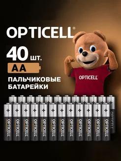 Батарейки пальчиковые 40 шт AA LR06