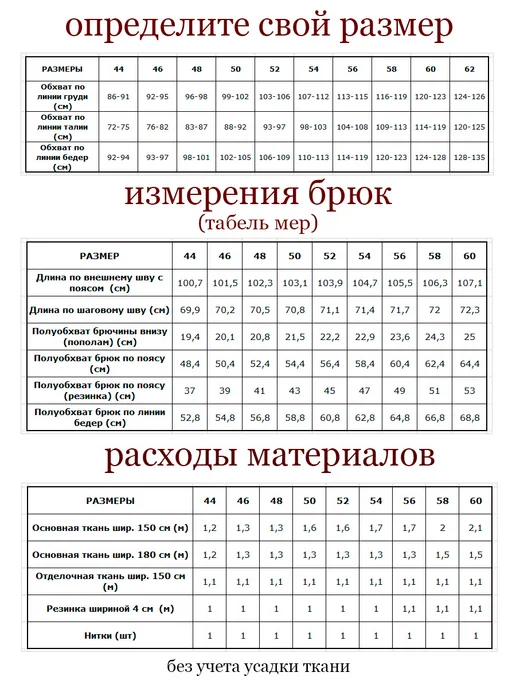 Выкройки DRESS YOU Выкройка брюки с лампасами, вариант, фото 3