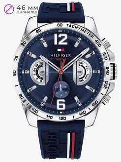 Оригинальные мужские наручные часы Tommy Hilfiger 46 мм Tommy Hilfiger 233011063 купить за 9 765 ₽ в интернет-магазине Wildberries