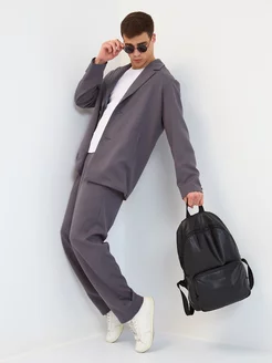 Костюм двойка повседневный классический Essentials Minnim 233033045 купить за 7 176 ₽ в интернет-магазине Wildberries