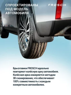 Брызговики задние CHANGAN Alsvin V7 2023 -