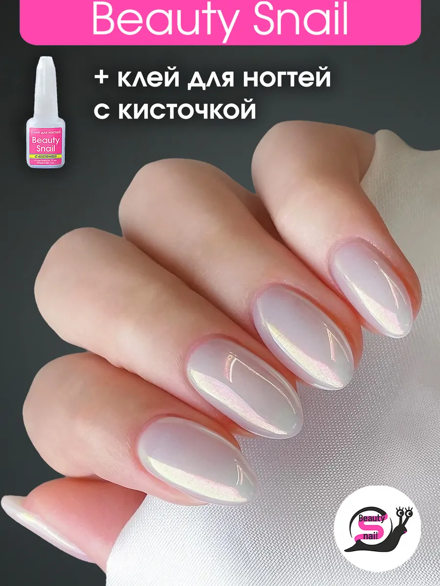 Накладные ногти с дизайном...