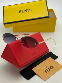 Трендовые женские солнцезащитные очки Fendi Camellia 233080840 купить за 888 ₽ в интернет-магазине Wildberries