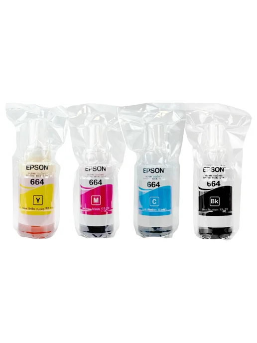 Epson Чернила 664 оригинальные комплект, черный, фото 2