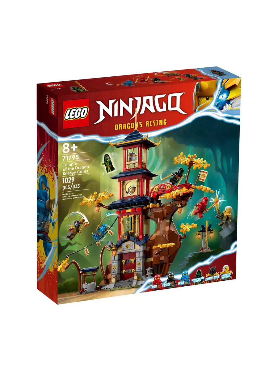 LEGO Ninjago 71795 Храм энергетических ядер дракона LEGO (Лего) 233094340  купить за 16 648 ₽ в интернет-магазине Wildberries