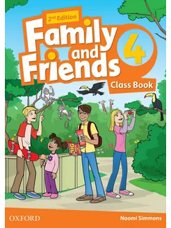 Family and Friends (2nd Edition). 4 Class Book+Stud. Site