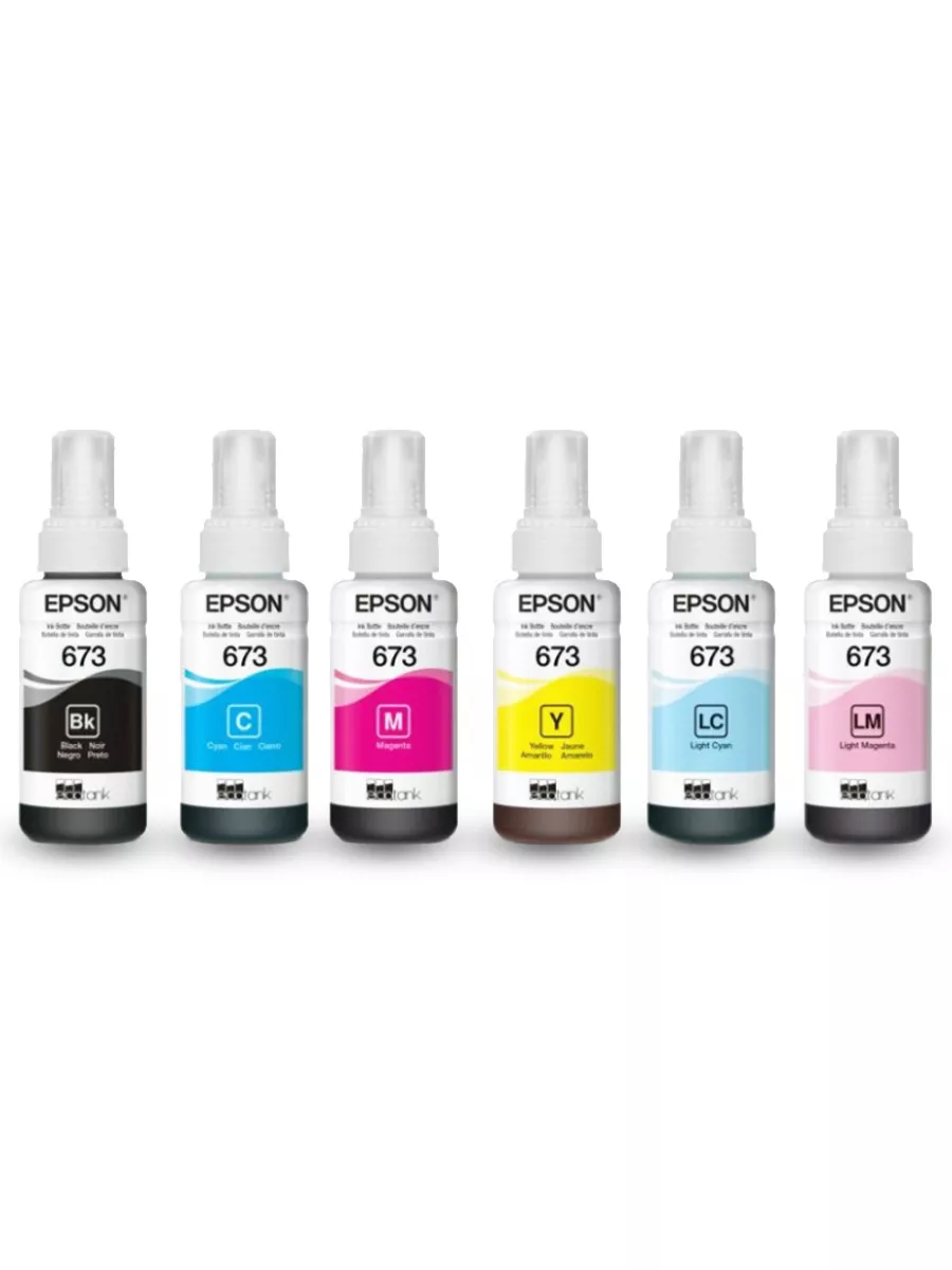 Чернила серия 673 оригинальные комплект