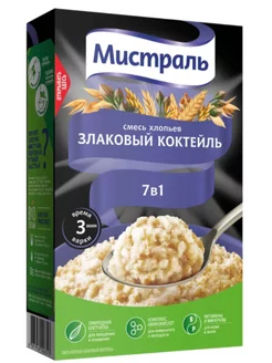 Хлопья злаковые многозерновые, 400 г