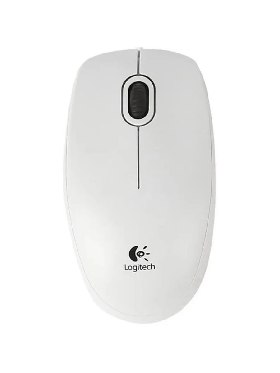 LOGITECH Проводная Мышь Optical Mouse B100 3 кн. 800 dpi