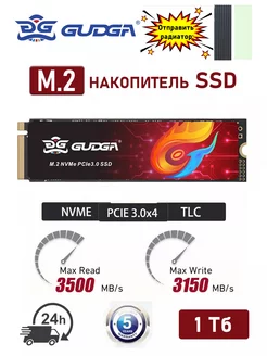 ssd m2 накопитель M2 512ГБ,PCI-E 3.0 x4, NVMe GUDGA 233218090 купить за 5 531 ₽ в интернет-магазине Wildberries