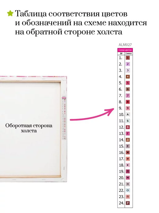 Art on Canvas Яркий взгляд Алмазная мозаика на подрамнике 40х50 см, 40x50 см, фото 5