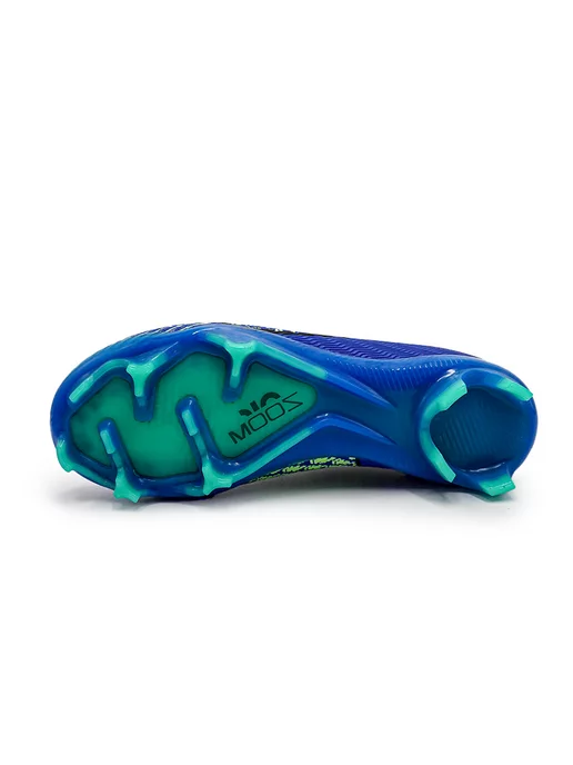 Nike Бутсы AIR ZOOM футбольные шиповки сороконожки, синий, фото 2