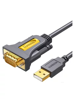 Кабель CR104-20210, USB-А 2.0 to DB9 RS-232, Black, 1 м UGREEN 233278069 купить за 764 ₽ в интернет-магазине Wildberries