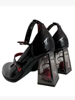 Розовые туфли на высоком каблуке 无品牌 233280904 купить за 2 137 ₽ в интернет-магазине Wildberries