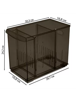 Контейнер универсальный 16.8x24.2x30.55 см Optima 233301274 купить за 1 206 ₽ в интернет-магазине Wildberries