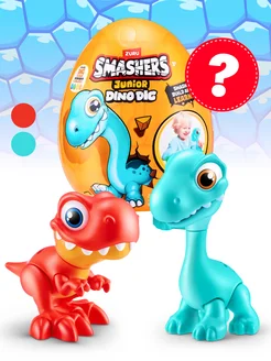 Фигурка динозавра Smashers Junior Dino DIG 74115 red