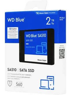 SSD 2 TB WD 233352270 купить за 10 491 ₽ в интернет-магазине Wildberries