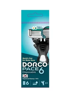 Станок для бритья Dorco Pace 6 одноразовый DORCO 233359190 купить за 201 ₽ в интернет-магазине Wildberries