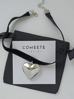 Чокер бархатный сердце Comeete Jewelry 233429900 купить за 463 ₽ в интернет-магазине Wildberries