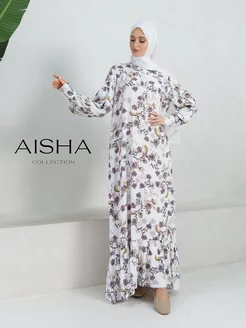 Платье летнее мусульманское Aisha_collection 233455599 купить за 1 425 ₽ в интернет-магазине Wildberries