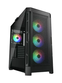 Корпус Airface Pro RGB Black Без БП черный Cougar 233457907 купить за 11 575 ₽ в интернет-магазине Wildberries