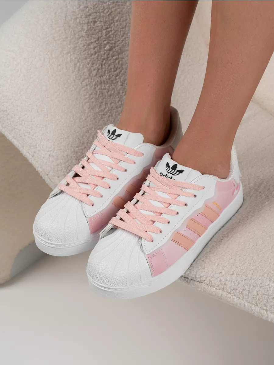 Superstar Cappuccino pink Adidas 2 137 Wildberries 233460263