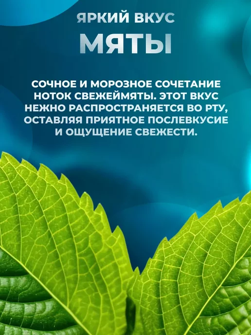Mentos Жевательная резинка Мята 54г 6шт, 54 г, 6 шт, фото 3