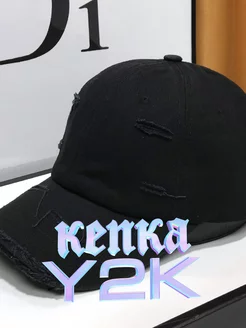 Кепка y2k черная balenciaga type